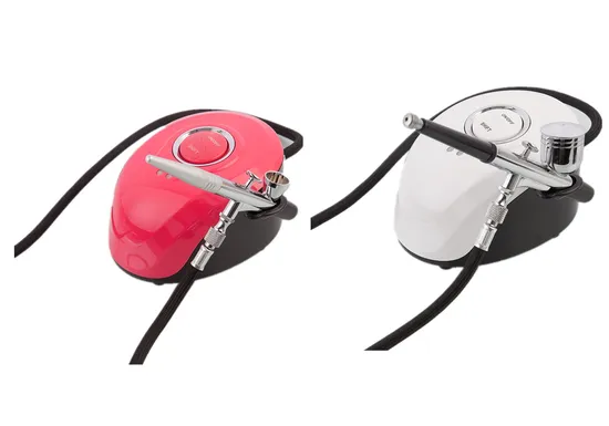 Conjunto de maquiagem com aerógrafo para unhas artísticas