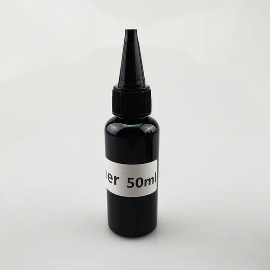 Delineador líquido preto pegajoso de alta viscosidade, alto teor de sólidos, à prova d'água e sem cor, 50ml